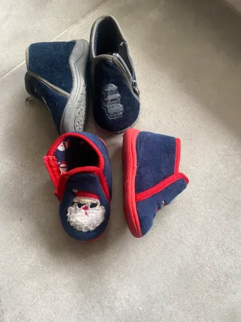 Lot 2 chaussons bébé Tissaia