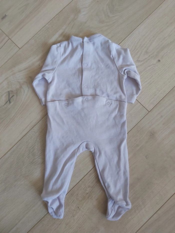 Grenouillère/pyjama coton Vertbaudet fille 3 mois (78) - photo numéro 3