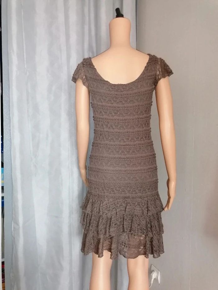 Robe marron Promod 38 - photo numéro 5