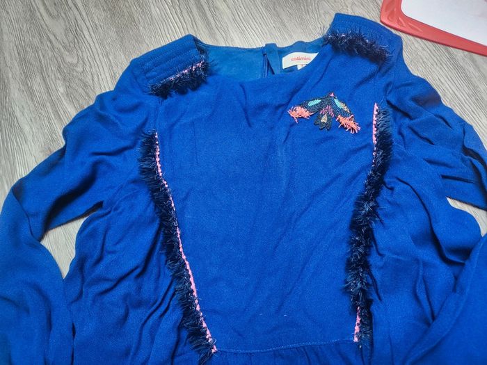 Robe bleu roi Catimini 8 ans 👗 neuve - photo numéro 2