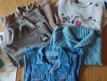 Lot pulls et chemise