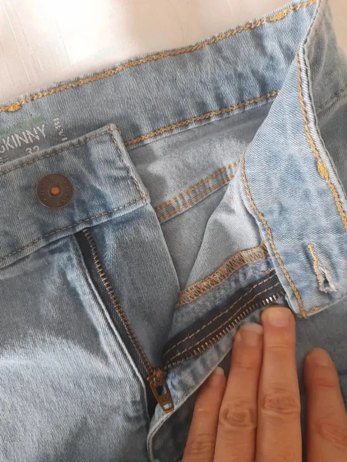 Lot 3 jeans skinny kiabi tbe taille 32 - photo numéro 20