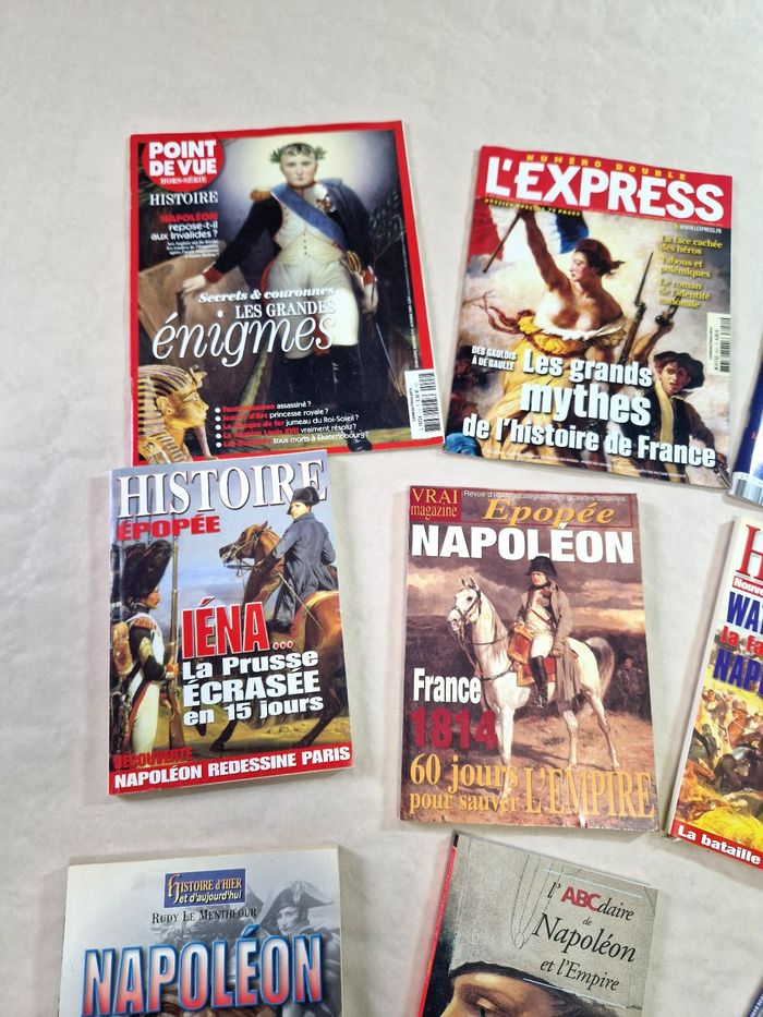 Lot de livres  , revue  , magazine  sur Napoléon - photo numéro 2