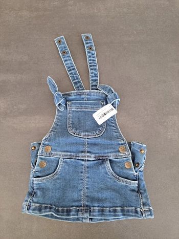 salopette jupe TAO jeans 3 mois