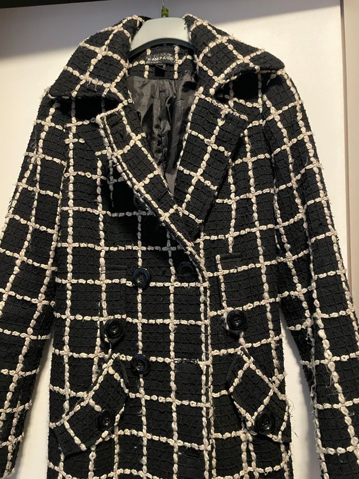 Manteau Carreaux très bon état - photo numéro 2