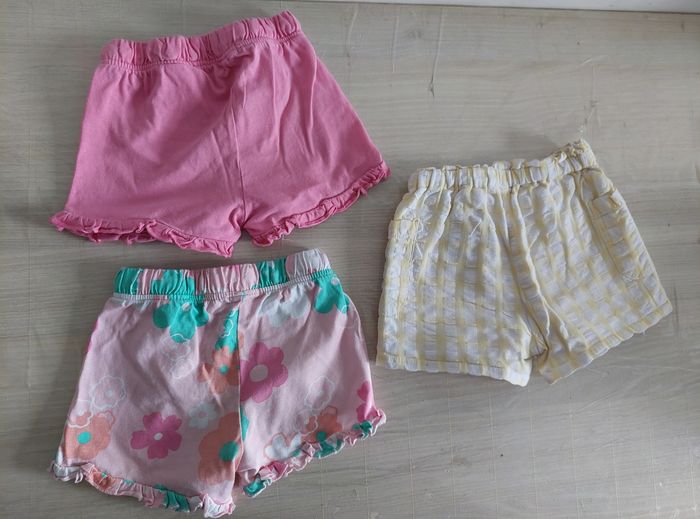 Lot de 5 shorts fille 24 mois - photo numéro 2
