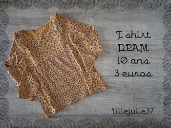 T shirt DPAM 10 ans
