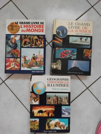 Ensemble de 3 encyclopédie