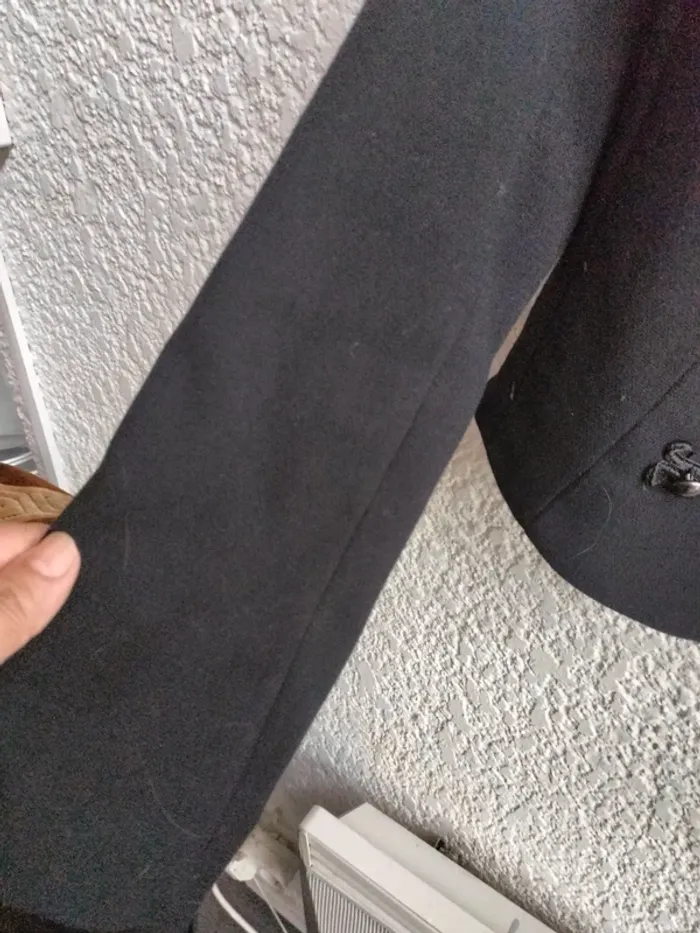 Veste officier h et m noir t 36 - photo numéro 7