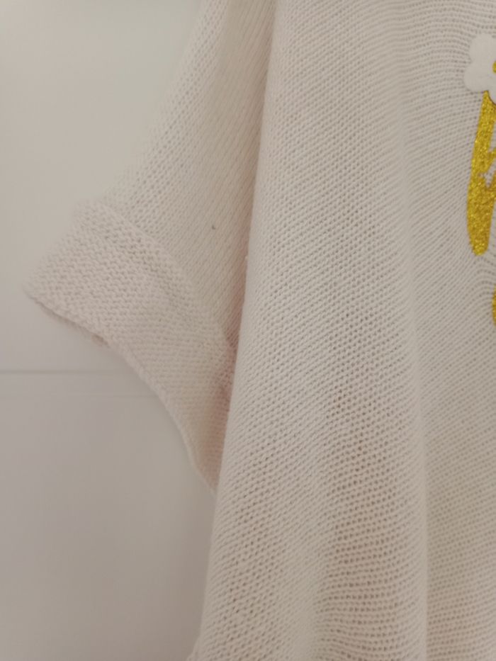 Haut en maille crème - photo numéro 5