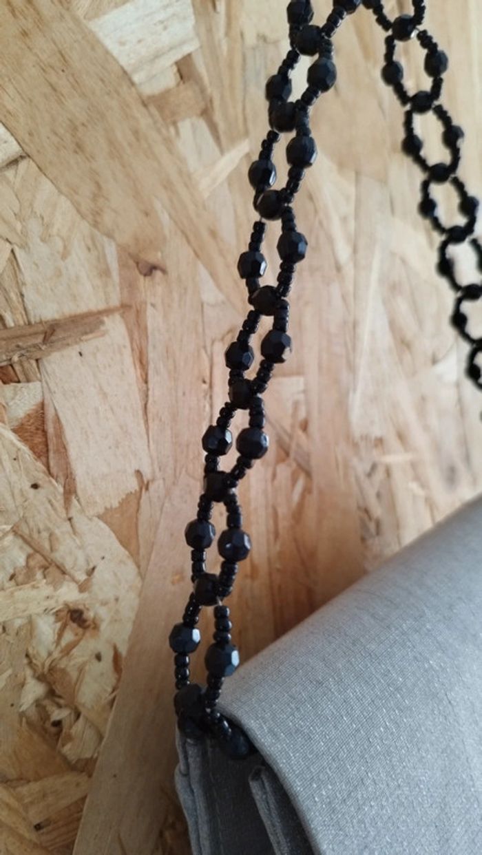 Sac carré argenté - photo numéro 2