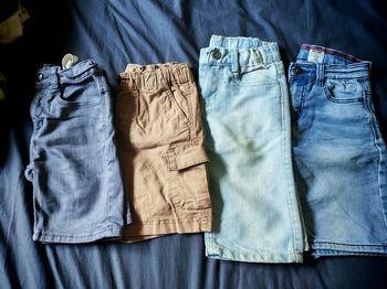 Lot de 4 shorts jeans... 
