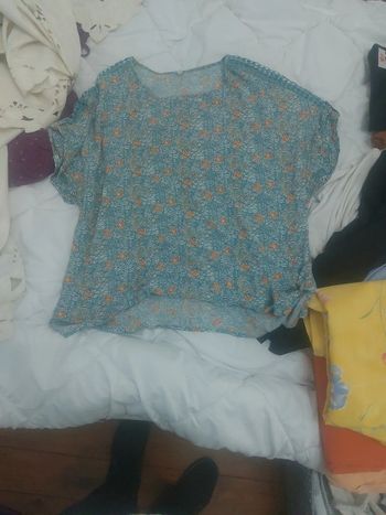 Blouse épaules ajourees