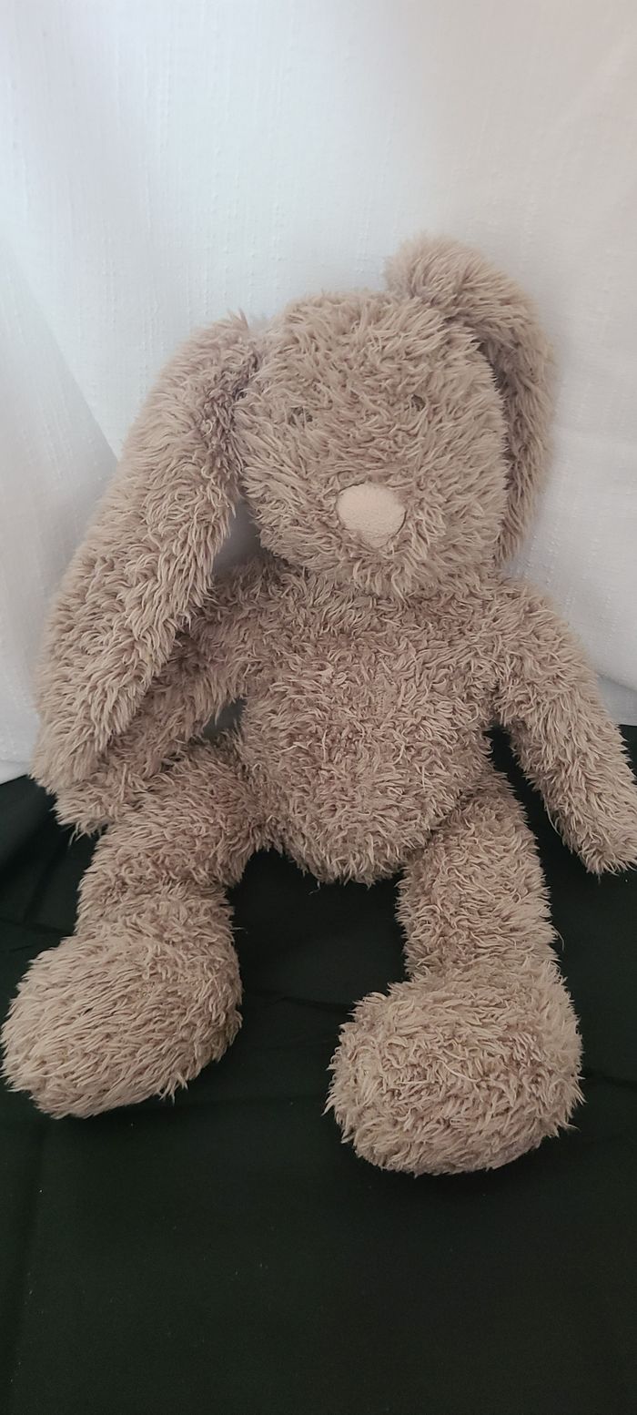 doudou lapin bouclettes - photo numéro 4