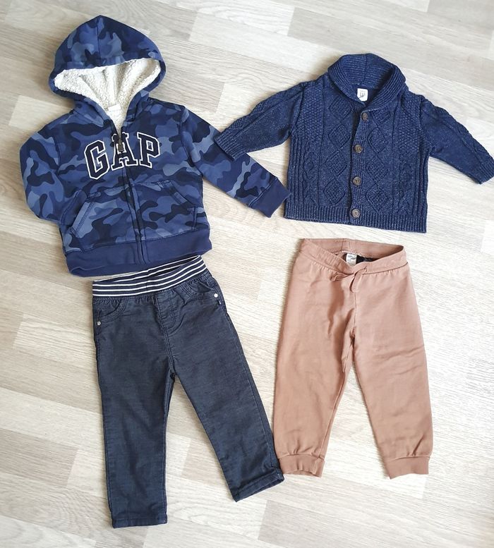 Lot de vêtements automne  hiver garçon 12/18 mois - photo numéro 4