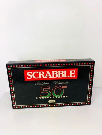 Scrabble édition limitée 50ème anniversaire Jeux Spear