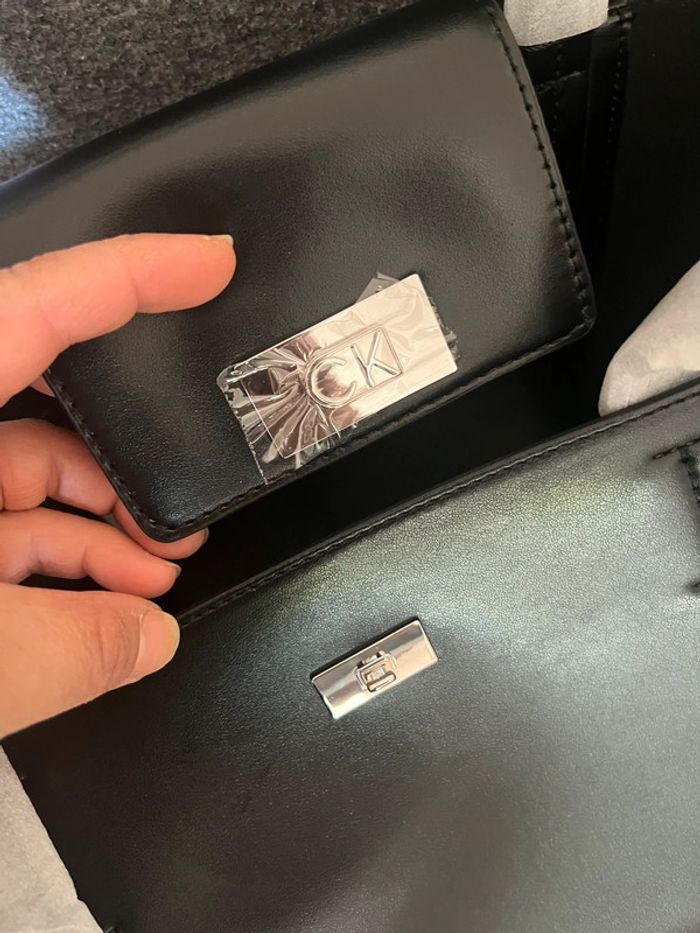 Sac à mains noir Calvin Klein - photo numéro 7