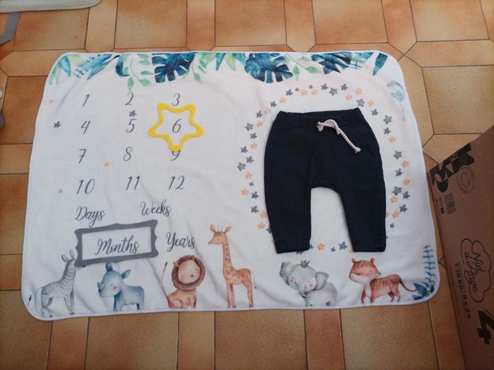 Pantalon bleu marine