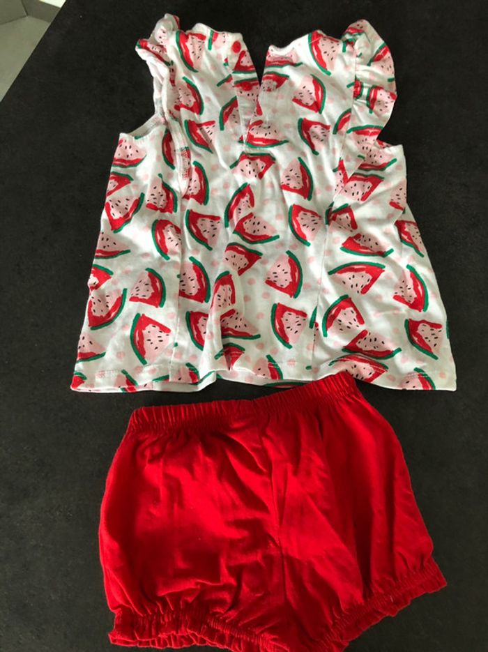 Ensemble 18 mois short et t shirt - photo numéro 2