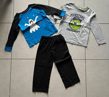 Lot 2 hauts pyjamas + 1 bas 8 ans