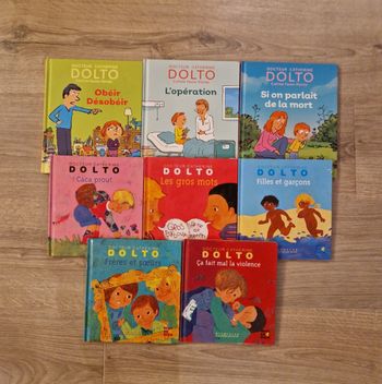 Lot de 8 livres enfant docteur dolto