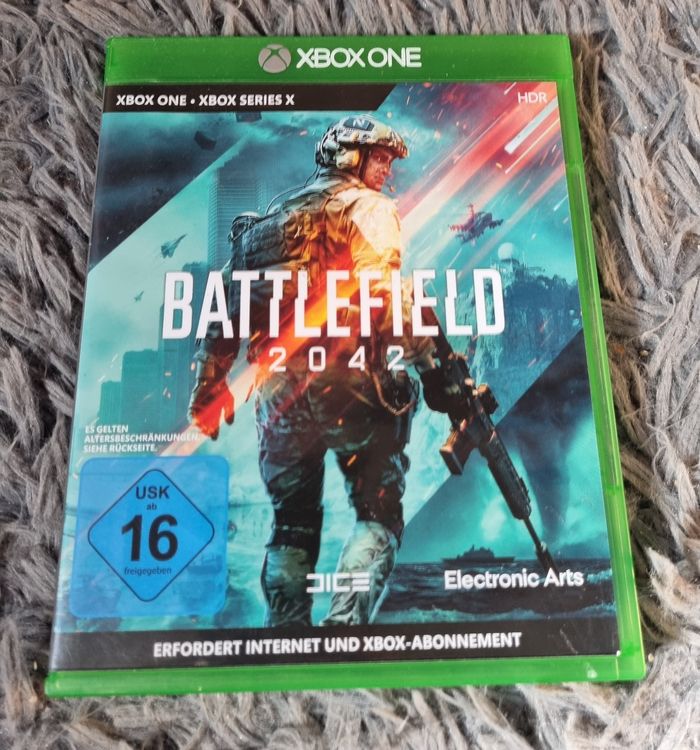 Boîte vide de jeu Battlefield 2042