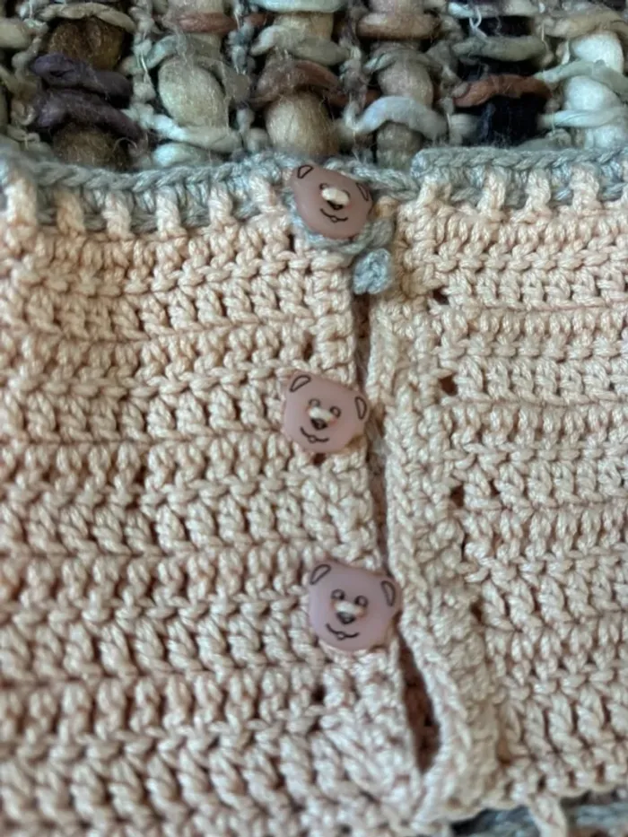 Robe en crochet fait main 2/3 ans - photo numéro 5