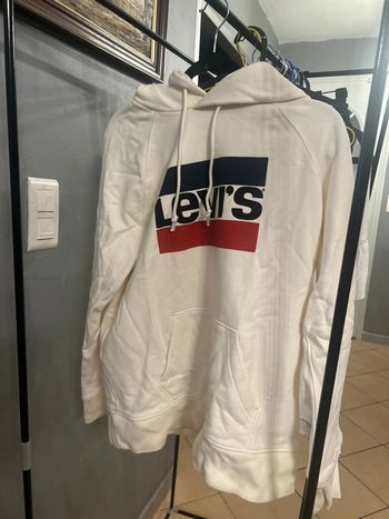 Sweat-shirt Levi’s blanc cassé