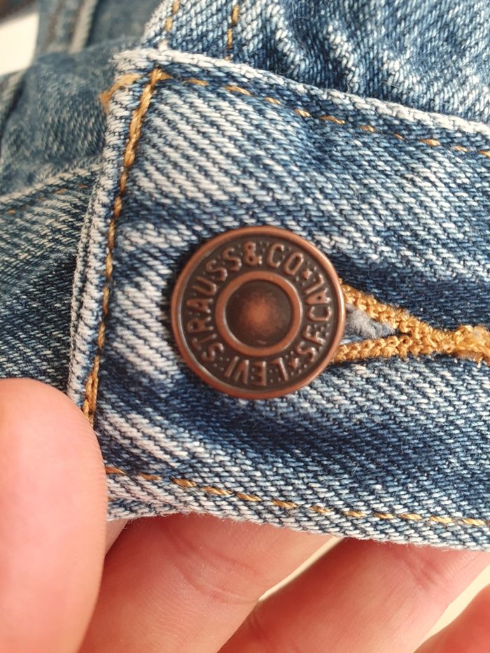 Veste en jean Levi's premium T. M - photo numéro 3