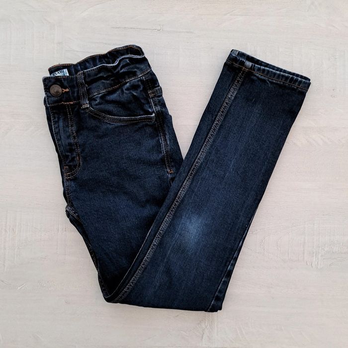 Jeans Kiabi - 10 ans taille 138-143cm - coton - bouton à pression - eco conception