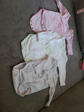 Lot bodies manches longues x3