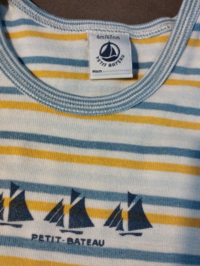 Barboteuse 6 mois Petit bateau - photo numéro 2