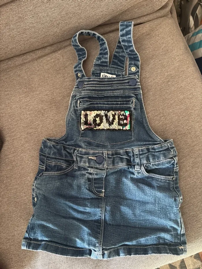 Robe salopette 4ans