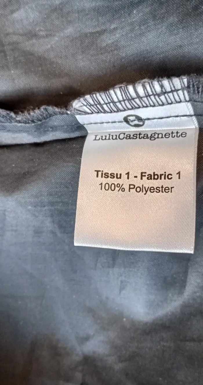Veste coupe vent noire 6 ans - photo numéro 4