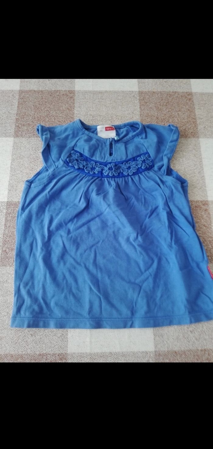 Débardeur bleu name it 9/12 mois