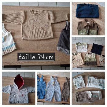 Lot garçon 9 mois ( 74cm)