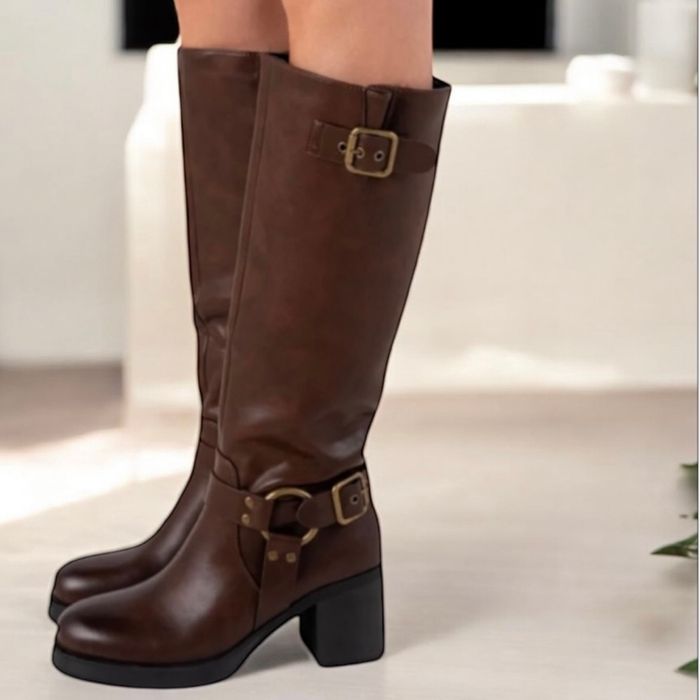 Bottes marron T 38 - photo numéro 6