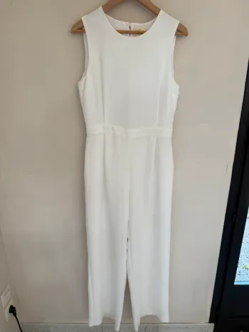 Combinaison Vani Sézane blanche