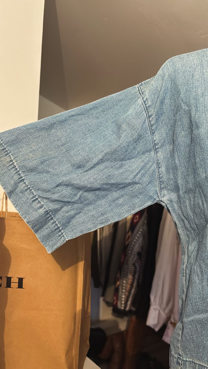 Blouse jean Forever 21 T36 - photo numéro 2