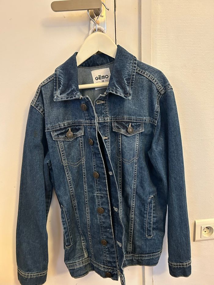 Veste en jean garçon