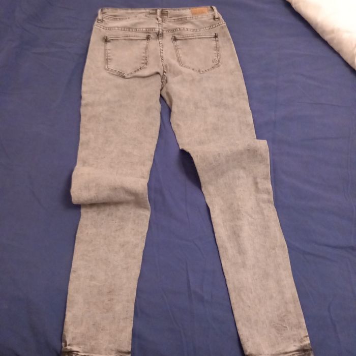 Jean femme t.38 gris Kaporal - photo numéro 4