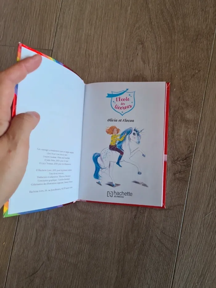 L'école des licornes Olivia et flocon - photo numéro 2