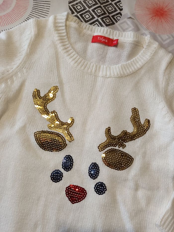 Pull sequins taille 4 ans Neuf 🏷 - photo numéro 2