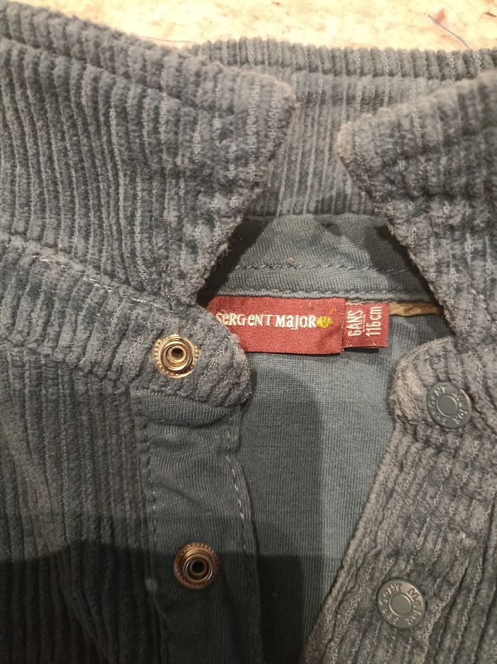 Veste en velours côtelé enfant de 6 ans - photo numéro 2