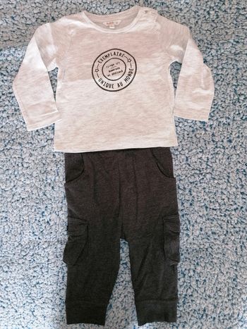 Tee-shirt pantalon garçon 12 mois