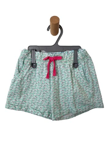 Short couleur vert d’eau à petits détails roses - Okaïdi 5 ans