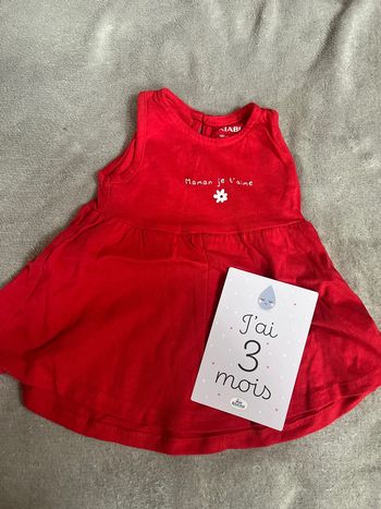 Robe maman je t’aime kiabi