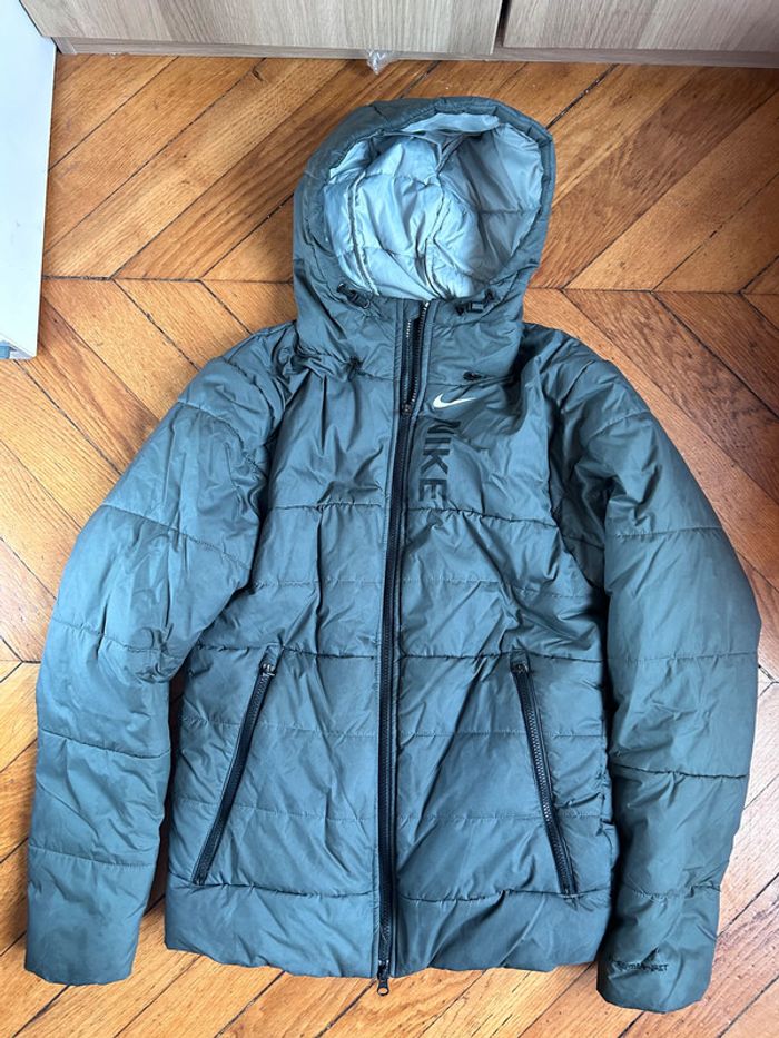 Doudoune Nike therma fit taille S grise - photo numéro 4
