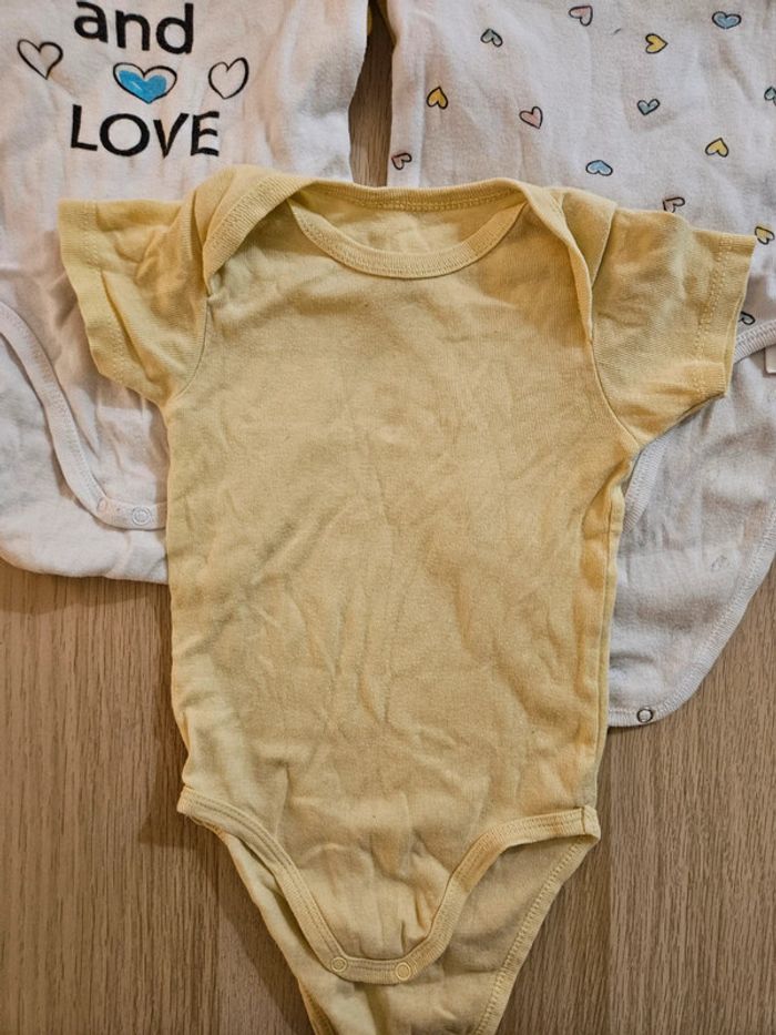 Lot 5 bodies Tex 18 mois - photo numéro 2