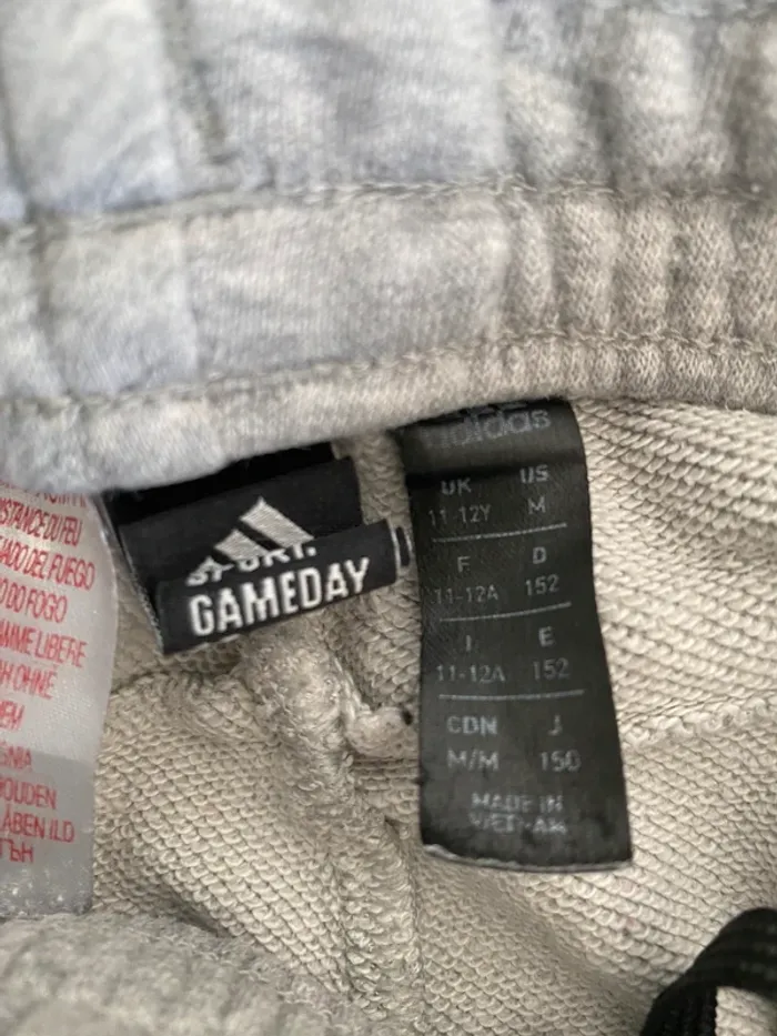 Jogging gris taille 11 12 ans adidas - photo numéro 5